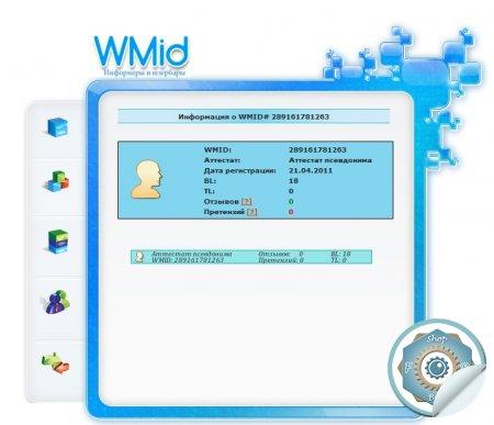 Скрипт "WMID информеры"